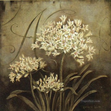 フラワーズ Painting - Adf060 花の装飾